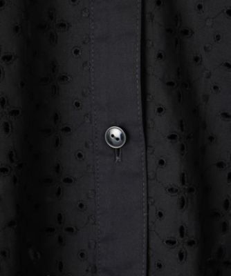 カットワーク七分袖ブラウス【Ｌｅｉｌｉａｎ　ＷＨＩＴＥ　ＬＡＢＥＬ】