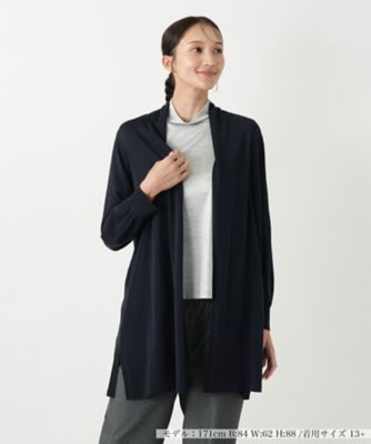 ＜Leilian plus house (Women/大きいサイズ)＞カーディガン【Ｌｅｉｌｉａｎ　ＷＨＩＴＥ　ＬＡＢＥＬ】
