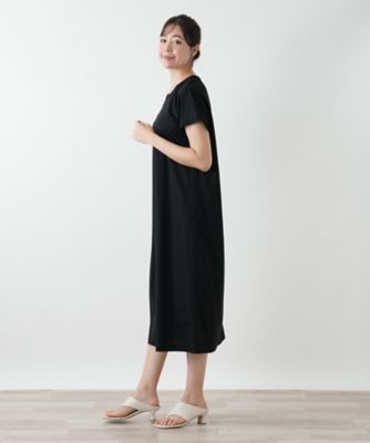 Leilian WHITELABEL レリアン レディース　ワンピース Vネックフレアワンピース【Leilian WHITE LABEL】|レリアン