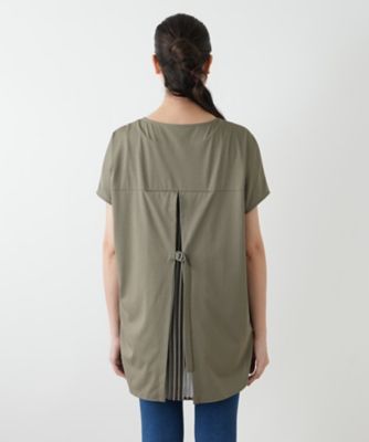 Leilian PLUS HOUSE / レリアンプラスハウス バック切替キーネックブラウス バック切替キーネックブラウス | Leilian plus house (Women