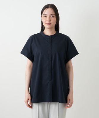 バンドカラーブラウス【プラス企画】 | Leilian plus house