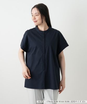 Vネックデザインセーター | Leilian plus house (Women/大きい