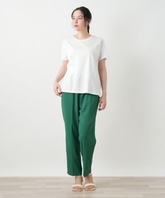Leilian PLUS HOUSE / レリアンプラスハウス クルーネックカットソー【BOURGE】 店舗人気】クルーネックカットソー【BOURGE】 | Leilian