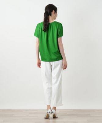 Leilian PLUS HOUSE / レリアンプラスハウス 【店舗人気】ボーダークルーネックカットソー 店舗人気】ボーダークルーネックカットソー | Leilian plus