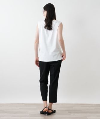店頭人気】異素材切替タンクトップ | Leilian plus house (Women