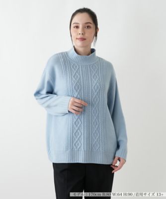 ＜Leilian plus house (Women/大きいサイズ)＞セーター