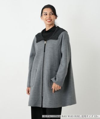 ＜Leilian plus house (Women/大きいサイズ)＞【送料無料】コート