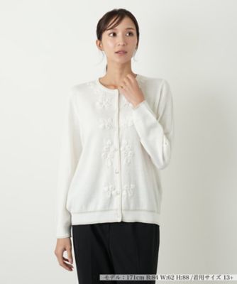 ◾️新品◾️ レリアン　Corsini & Poti カーディガン　44サイズ leilian - ◾️新品未使用◾️ レリアン Corsini & Poti