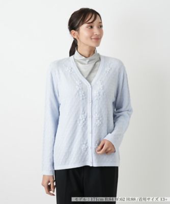 ＜Leilian plus house (Women/大きいサイズ)＞カーディガン【ＣＯＲＳＩＮＩ　＆　ＰＲＯＴＩ】