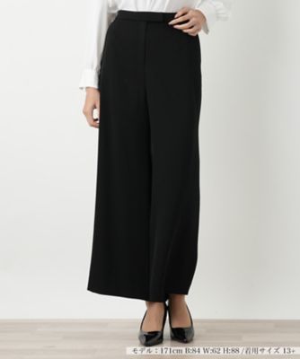 【送料無料】Leilian plus house (Women/大きいサイズ)/レリアン プラスハウス パンツ 99クロ パンツ・ズボン【三越伊勢丹/公式】