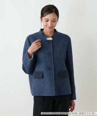 ＜Leilian plus house (Women/大きいサイズ)＞ジャケット【ＭＡＮＩＧＬＩＡ】