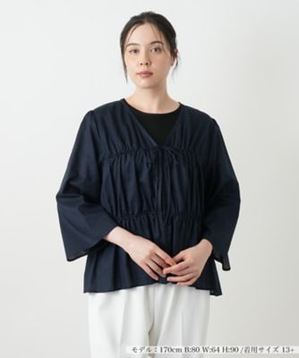 B3186■美品■レリアン タイ風リボンブラウス 13+ 大きいサイズ ブラウス | Leilian plus house (Women/大きいサイズ)/レリアン