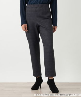 美品 LEILIAN レリアン プラスハウス ストレッチスリムパンツ 17+ 美品 LEILIAN レリアン プラスハウス ストレッチスリムパンツ 17