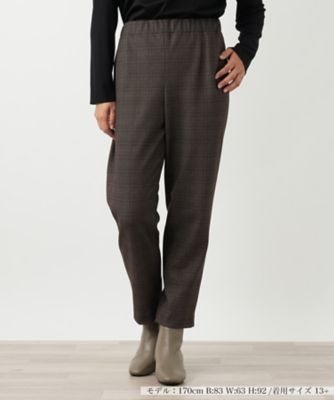 美品 LEILIAN レリアン プラスハウス ストレッチスリムパンツ 17+ 店舗人気】スリムパンツ【Leilian WHITE LABEL】|レリアン