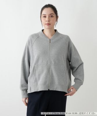 ＜Leilian plus house (Women/大きいサイズ)＞【送料無料】ブルゾン【プラス企画】