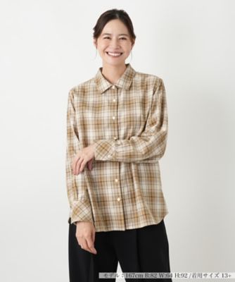 ＜Leilian plus house (Women/大きいサイズ)＞シャツブラウス