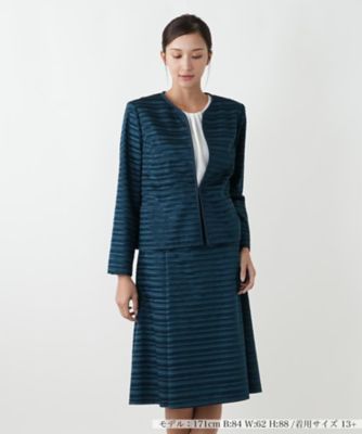 【送料無料】Leilian plus house (Women/大きいサイズ)/レリアン プラスハウス スーツ 47ミドリ 【三越伊勢丹/公式】