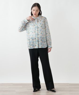 シャツブラウス | Leilian plus house (Women/大きいサイズ)/レリアン