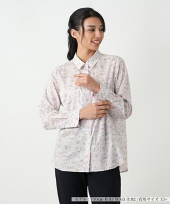 【送料無料】Leilian plus house (Women/大きいサイズ)/レリアン プラスハウス シャツブラウス 73ピンク トップス【三越伊勢丹/公式】