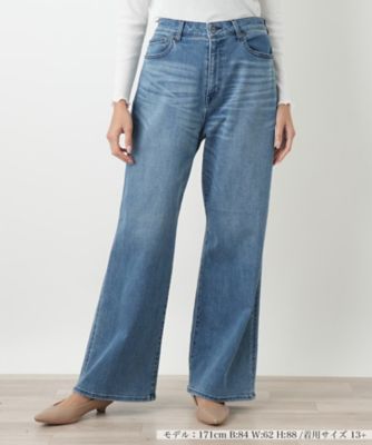 ＜Leilian plus house (Women/大きいサイズ)＞【店舗人気】ジーンズ【Ｌ　ＪＥＡＮＳ】