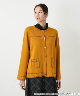 ＜Leilian plus house (Women/大きいサイズ)＞カーディガン