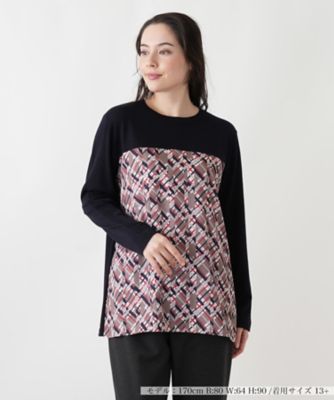＜Leilian plus house (Women/大きいサイズ)＞チュニックセーター