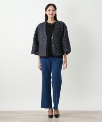 フェザーライクジャケット【NEMIKA】 | Leilian plus house