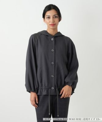 【送料無料】Leilian plus house (Women/大きいサイズ)/レリアン プラスハウス ブルゾン【ROCHAS Premiere】98グレー コート・ジャケット【三越伊勢丹/公式】