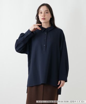 ＜Leilian plus house (Women/大きいサイズ)＞【ウォッシャブル】ブラウス【ＲＯＣＨＡＳ　Ｐｒｅｍｉｅｒｅ】