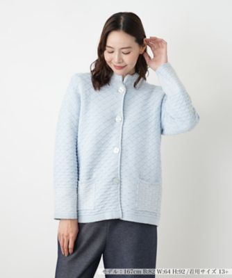 ニットジャケット【CINZIA CALDI】 | Leilian plus house