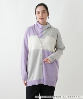＜Leilian plus house (Women/大きいサイズ)＞カーディガン【ＨＡＮＤ】