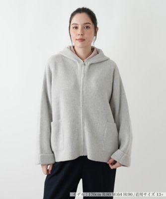 【送料無料】Leilian plus house (Women/大きいサイズ)/レリアン プラスハウス ジャケット 93ライトグレー トップス【三越伊勢丹/公式】