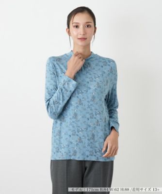 ＜Leilian plus house (Women/大きいサイズ)＞【ウォッシャブル】カットソー【Ｌｅｉｌｉａｎ　ＷＨＩＴＥ　ＬＡＢＥＬ】