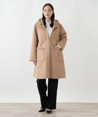 ✨美品✨Leilian レリアン　大きいサイズ　13 号＋　ウールコート　軽い！ コート【Leilian WHITE LABEL】 | Leilian
