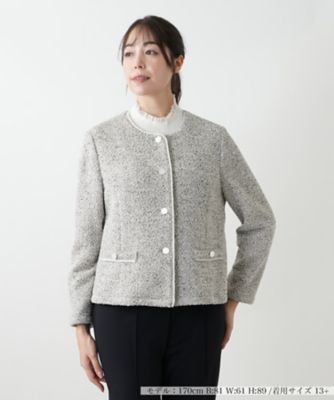 大きいサイズ！現行タグレリアンプラスハウス春夏ライトジャケット サイズ11 ジャケット | Leilian plus house (Women/大きいサイズ