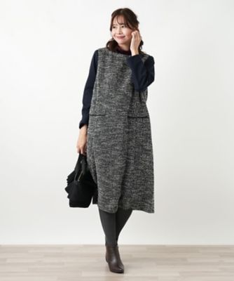 ジャンパースカート【Leilian WHITE LABEL