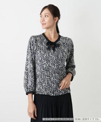 ブラウス【Leilian WHITE LABEL】 | Leilian plus