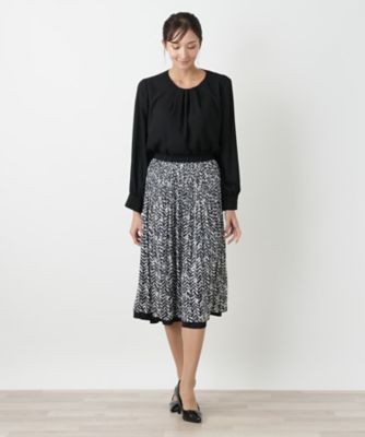 プリーツスカート【Leilian WHITE LABEL】 | Leilian