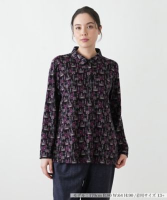 【送料無料】Leilian plus house (Women/大きいサイズ)/レリアン プラスハウス ポロシャツ 73ピンク トップス【三越伊勢丹/公式】