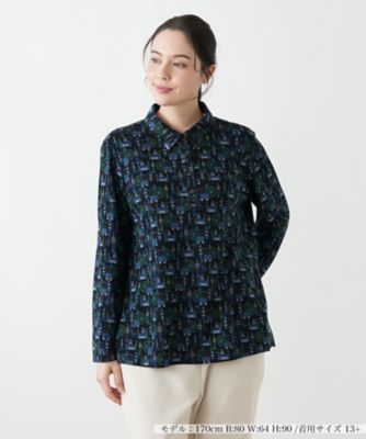 【送料無料】Leilian plus house (Women/大きいサイズ)/レリアン プラスハウス ポロシャツ 45ミドリ トップス【三越伊勢丹/公式】