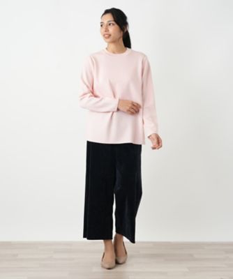 24AW Leilian PLUS HOUSE ロングニットプルオーバー　13＋ セーター | Leilian plus house (Women/大きいサイズ)/レリアン