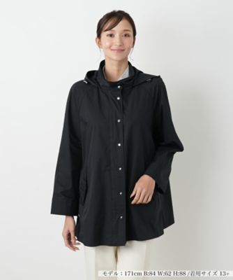 【送料無料】Leilian plus house (Women/大きいサイズ)/レリアン プラスハウス コート【Leilian WHITE LABEL】99クロ コート・ジャケット【三越伊勢丹/公式】