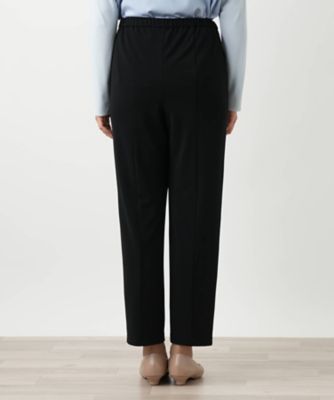 大きいサイズ！レリアンプラスハウス　ストレッチホワイトパンツ 大きいサイズ！レリアンプラスハウス ストレッチホワイトパンツ