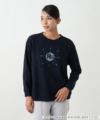 ＜Leilian plus house (Women/大きいサイズ)＞刺繍プルオーバー【ＭＵＳＥ　ＢＹ　ＲＯＣＨＡＳ　Ｐｒｅｍｉｅｒｅ】