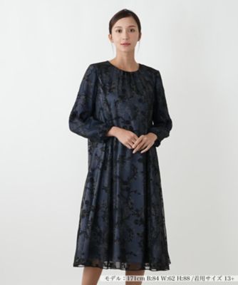 ＜Leilian plus house (Women/大きいサイズ)＞ワンピース【Ｌｅｉｌｉａｎ　ＷＨＩＴＥ　ＬＡＢＥＬ】【セレモニー】