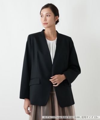 ＜Leilian plus house (Women/大きいサイズ)＞ジャケット【ＢＯＵＲＧＥ】