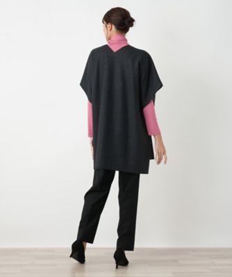 Vネックチュニックベスト【BOURGE】 | Leilian plus house