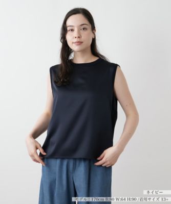 ＜Leilian plus house (Women/大きいサイズ)＞ノースリーブブラウス【ＮＥＭＩＫＡ】