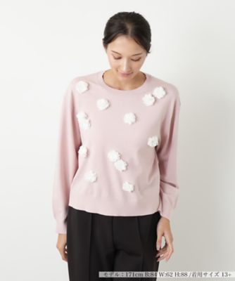 ＜Leilian plus house (Women/大きいサイズ)＞セーター【ＮＥＭＩＫＡ】