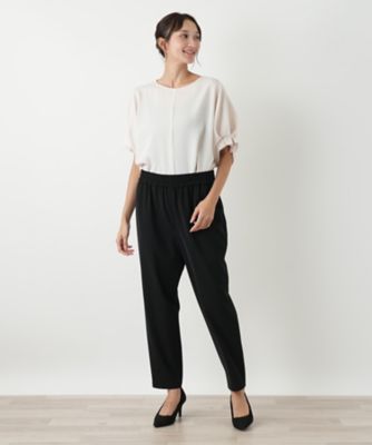 美品 NEMIKA ネミカ センタープレス ウォッシャブルパンツ 大きいサイズ センタープレスパンツ【NEMIKA】|ネミカ | レリアン公式